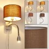 Wiby Applique LED Nichel opaco, 2-Luci