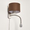 Wiby Applique LED Nichel opaco, 2-Luci