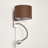 Wiby Applique LED Nichel opaco, 2-Luci