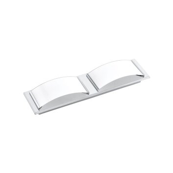 Eglo WASAO 1 Applique LED Cromo, 2-Luci