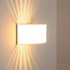 PESARO Applique Nichel opaco, 1-Luce