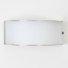 PESARO Applique Nichel opaco, 1-Luce