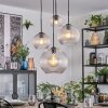 Koyoto Lampadario a sospensione, Lampada a sfera, Lampada a sospensione a cluster Chiaro, 4-Luci