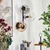 Koyoto Lampada a sfera, Applique Ambrato, Chiaro, Grigio fumo, 3-Luci