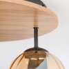 Koyoto Plafoniera, Lampada a sfera Écru, Nero, 3-Luci