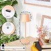 Salgadinho Lampada da tavolo per esterno, Lampada da tavolo LED Bianco, 1-Luce
