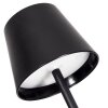 Salgadinho Lampada da tavolo per esterno, Illuminazione bagno, Lampada da tavolo LED Nero, 1-Luce