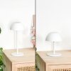 Laken Lampada da tavolo per esterno, Illuminazione bagno, Lampada da tavolo LED Bianco, 1-Luce
