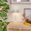 Laken Lampada da tavolo per esterno, Illuminazione bagno, Lampada da tavolo LED Bianco, 1-Luce