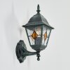 Naofe Lampada da parete per esterno, Applique Verde, Nero, 1-Luce