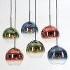 Koyoto Lampadario a sospensione, Lampada a sfera, Lampada a sospensione Blu, Verde, Chiaro, Ramato, 6-Luci