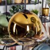 Koyoto Lampadario a sospensione, Lampada a sfera, Lampada a sospensione Blu, Oro, Verde, Chiaro, Ramato, 6-Luci