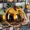 Koyoto Lampadario a sospensione, Lampada a sfera, Lampada a sospensione Blu, Oro, Verde, Chiaro, Ramato, 6-Luci