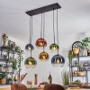 Koyoto Lampadario a sospensione, Lampada a sfera, Lampada a sospensione Blu, Oro, Verde, Chiaro, Ramato, 6-Luci