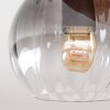 Koyoto Plafoniera, Lampada a sfera Écru, Nero, 3-Luci