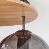Koyoto Plafoniera, Lampada a sfera Écru, Nero, 3-Luci