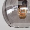 Koyoto Plafoniera, Lampada a sfera Écru, Nero, 3-Luci