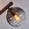 Koyoto Plafoniera, Lampada a sfera Ambrato, Chiaro, Grigio fumo, 10-Luci