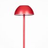 Laken Lampada da tavolo per esterno, Illuminazione bagno, Lampada da tavolo LED Rosso, 1-Luce