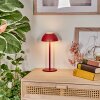 Laken Lampada da tavolo per esterno, Illuminazione bagno, Lampada da tavolo LED Rosso, 1-Luce
