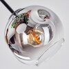 Ripoll Plafoniera, Lampada a sfera Cromo, Oro, Chiaro, Ramato, Grigio fumo, 6-Luci