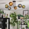 Ripoll Plafoniera, Lampada a sfera Blu, Oro, Verde, 6-Luci