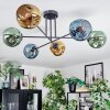 Ripoll Plafoniera, Lampada a sfera Blu, Oro, Verde, 6-Luci