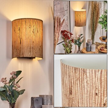 Viadores Lampade Up & Down, Applique Nero, 1-Luce
