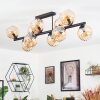 Koyoto Plafoniera, Lampada a sfera Ambrato, 10-Luci