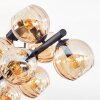 Koyoto Plafoniera, Lampada a sfera Ambrato, 10-Luci