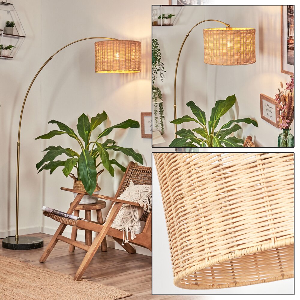 Cavaca Lampada da terra Ottone, Nero, 1-Luce main product photo