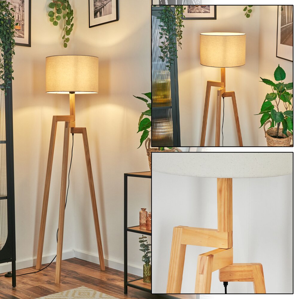 Soungou Lampada da terra Écru, Nero, 1-Luce main product photo