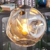 Ripoll Lampadario a sospensione, Lampada a sfera, Lampada a sospensione a cluster Ambrato, Chiaro, Grigio fumo, 4-Luci