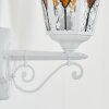 Hongkong Lampada da parete per esterno, Applique Bianco, 1-Luce