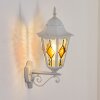 Hongkong Lampada da parete per esterno, Applique Bianco, 1-Luce