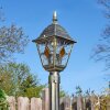 Naofe Lampione multibraccia, Illuminazione viale Oro, Nero, 1-Luce