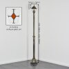 Naofe Lampione multibraccia, Illuminazione viale Oro, Nero, 1-Luce