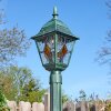 Naofe Lampione multibraccia, Illuminazione viale Verde, Nero, 1-Luce