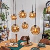 Ripoll Lampadario a sospensione, Lampada a sfera, Lampada a sospensione Ambrato, 6-Luci