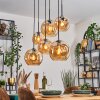 Ripoll Lampadario a sospensione, Lampada a sfera, Lampada a sospensione Ambrato, 6-Luci