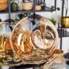 Ripoll Lampadario a sospensione, Lampada a sfera, Lampada a sospensione Ambrato, 6-Luci