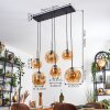 Ripoll Lampadario a sospensione, Lampada a sfera, Lampada a sospensione Ambrato, 6-Luci