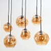 Ripoll Lampadario a sospensione, Lampada a sfera, Lampada a sospensione Ambrato, 6-Luci
