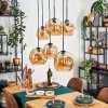 Ripoll Lampadario a sospensione, Lampada a sfera, Lampada a sospensione Ambrato, 6-Luci