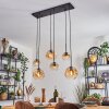 Ripoll Lampadario a sospensione, Lampada a sfera, Lampada a sospensione Ambrato, Chiaro, 6-Luci