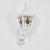 Naofe Lampada da parete per esterno, Applique Bianco, 1-Luce, Sensori di movimento