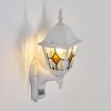 Naofe Lampada da parete per esterno, Applique Bianco, 1-Luce, Sensori di movimento