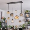 Ripoll Lampadario a sospensione, Lampada a sfera, Lampada a sospensione Ambrato, Chiaro, Grigio fumo, 8-Luci