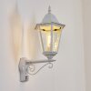 Hongkong Lampada da parete per esterno, Applique Bianco, 1-Luce, Sensori di movimento