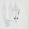 Hongkong Lampada da parete per esterno, Applique Bianco, 1-Luce, Sensori di movimento